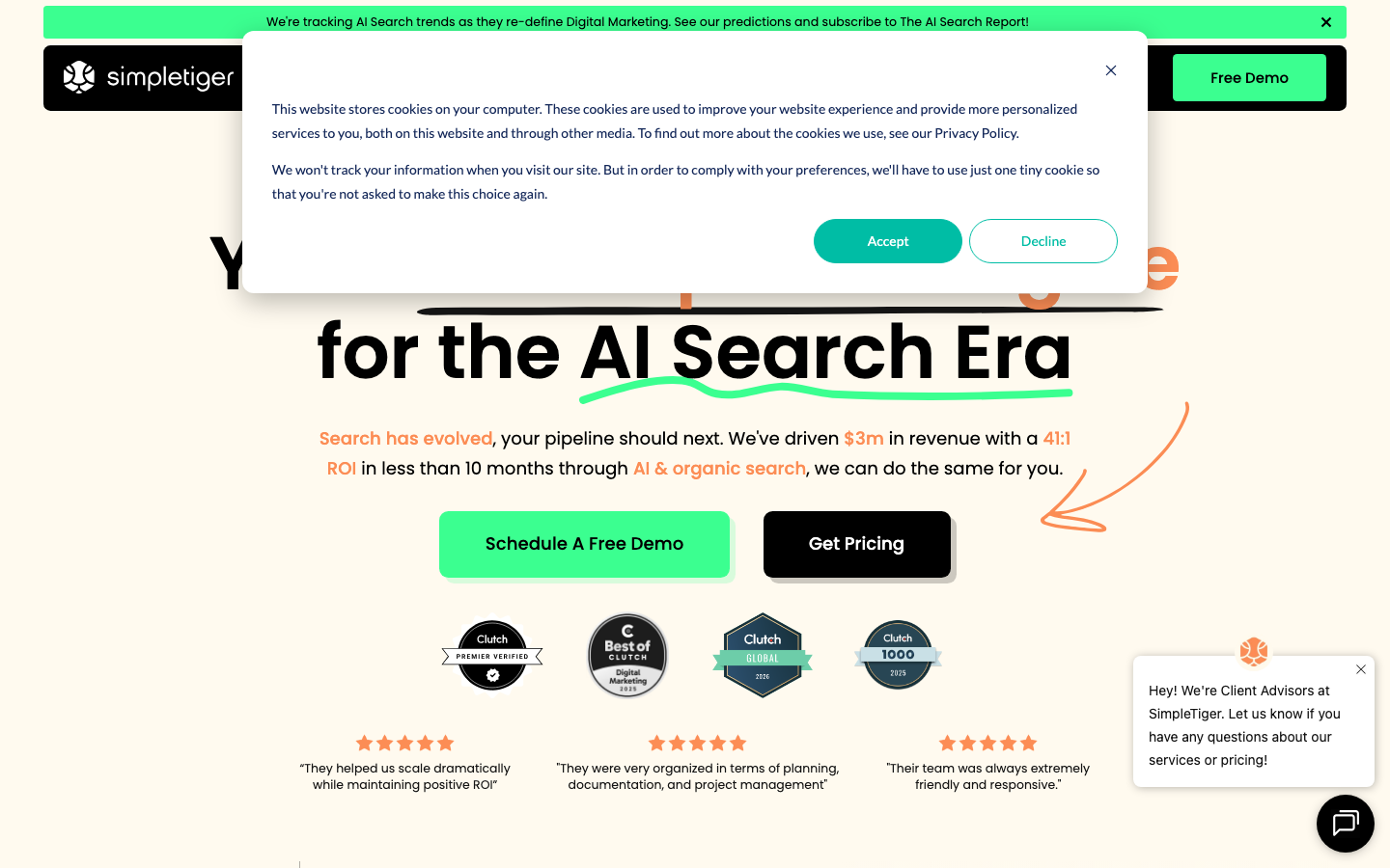 SimpleTiger homepage